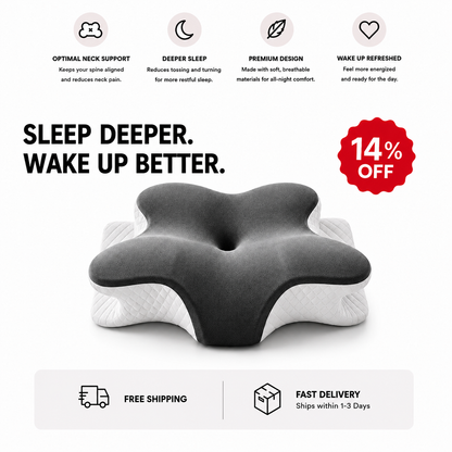 Restora™ Ergonomic Neck Pillow