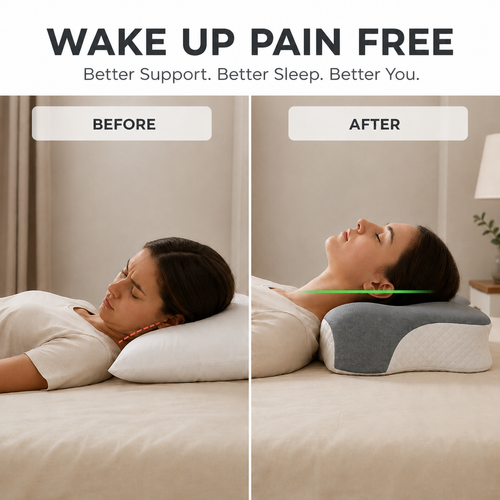 Restora™ Ergonomic Neck Pillow